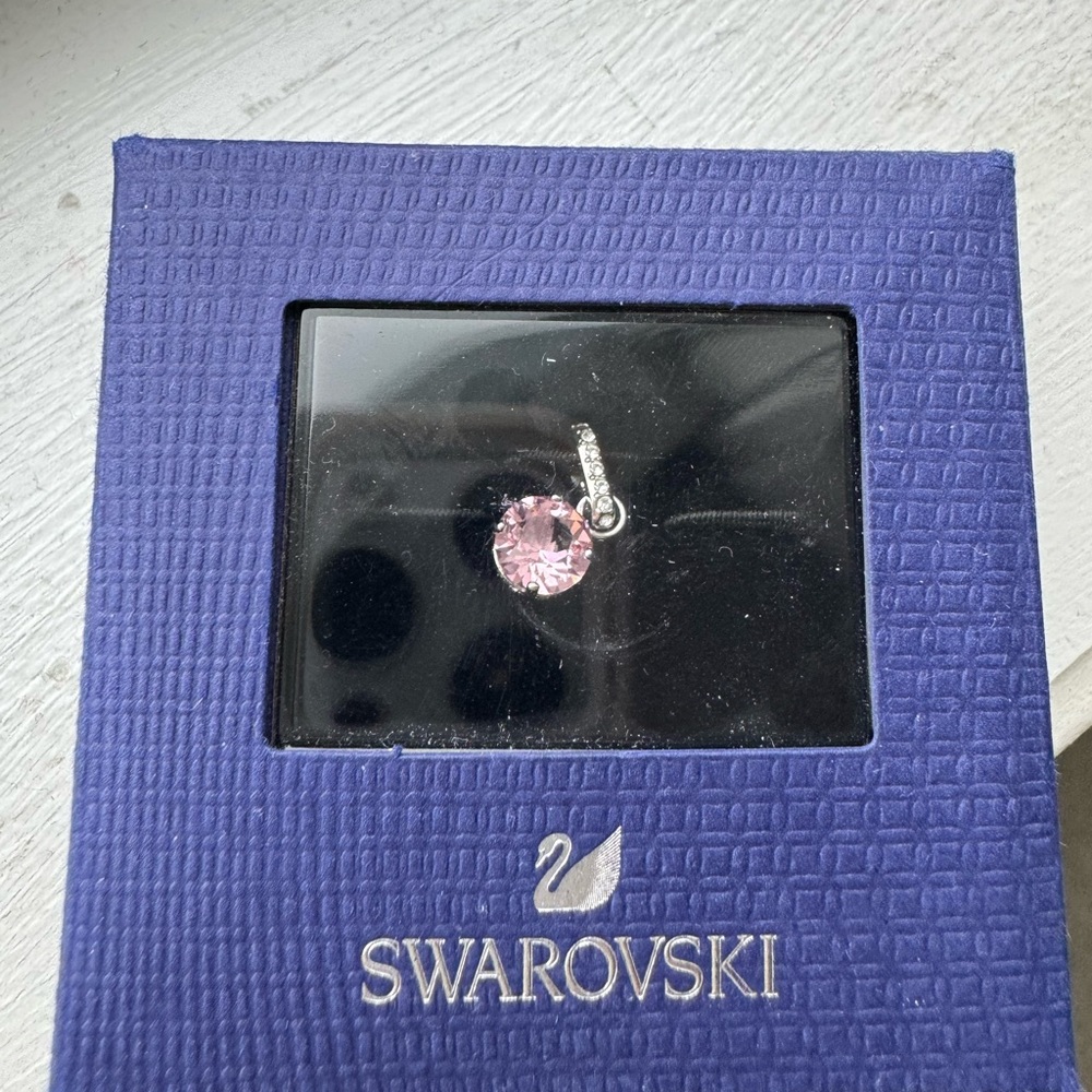 Swarovski Charm Pink october for bracelet new